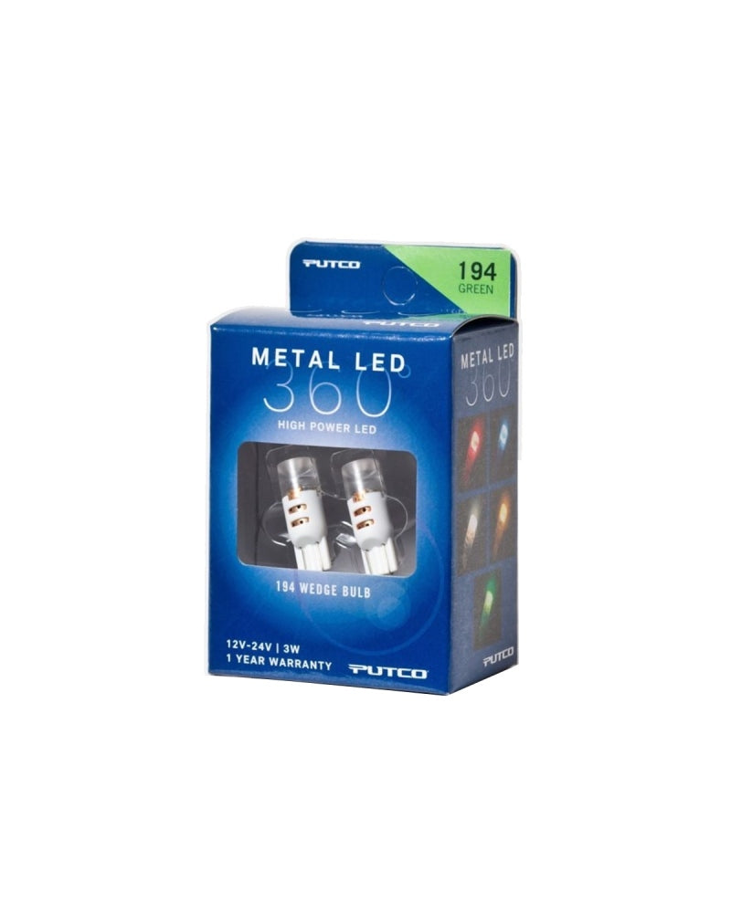 Putco 194 - Green Metal 360 LED 340194G-360 340194G-360 Photo - Primary