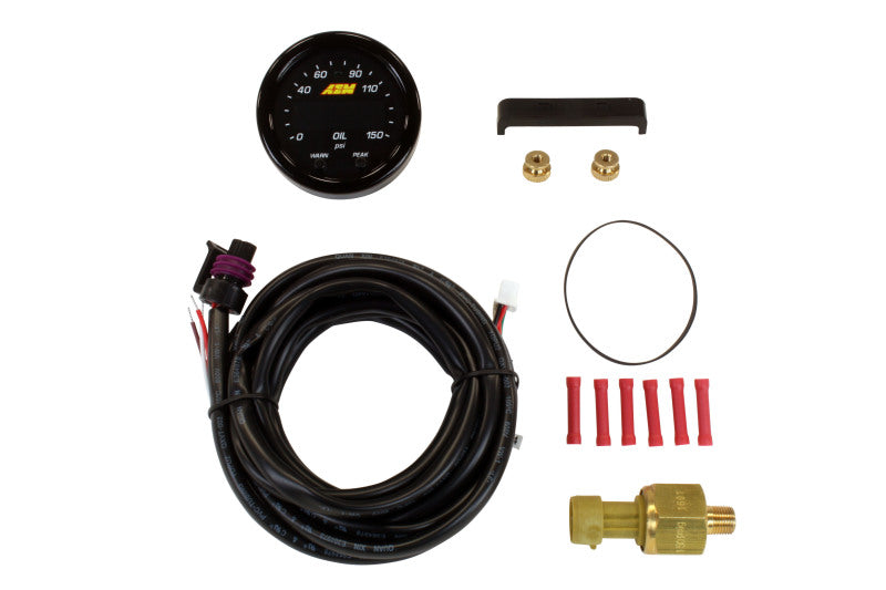 AEM Electronics Engine Oil Pressure Gauge 30-0307 Photo - Primary