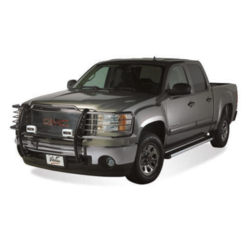 Westin 2001-2007 Chevy Silverado Classic 1500/2500HD/3500 Crew Cab Running Board Mount Kit - Black 27-1285 27-1285 Photo - Mounted