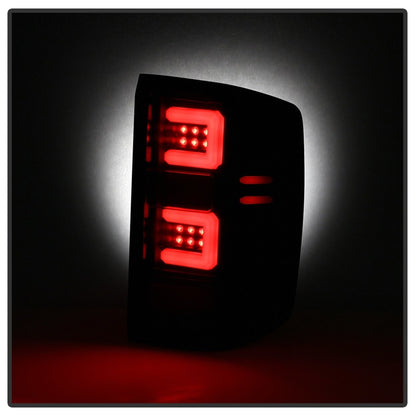 Spyder 16-18 Chevy Silverado Light Bar LED Tail Lights - All Black ALT-YD-CS16-LED-B 5085863 5085863 Photo - Unmounted