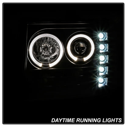 Spyder GMC Sierra 1500/GMC Sierra Denali 08-13 Projector LED Halo- LED All Blk PRO-YD-GS07-HL-BKV2 5086020 5086020 Photo - Unmounted