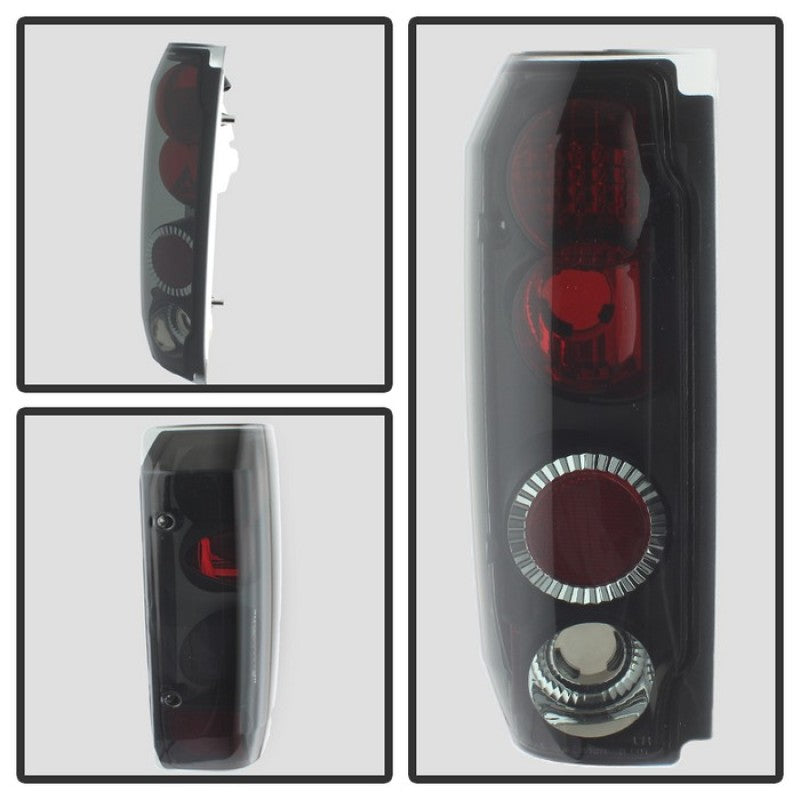 Spyder Ford F150 87-96/Ford Bronco 88-96 Euro Style Tail Lights Black Smoke ALT-YD-FF15089-BSM 5078155 5078155 User 1