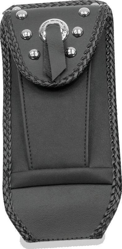 Mustang Motorcycle Mustang 06-17 Harley Softail Wide Tire(200mm)Wide Tripper Solo Seat w/DBR Diamond Stitch - Black 79738 79738 Photo - Primary