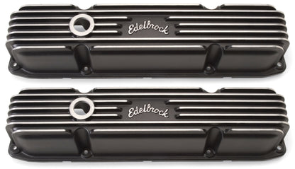 Edelbrock Valve Cover Classic Series Chrysler 383/440 CI V8 Black 41923 41923 Photo - Primary