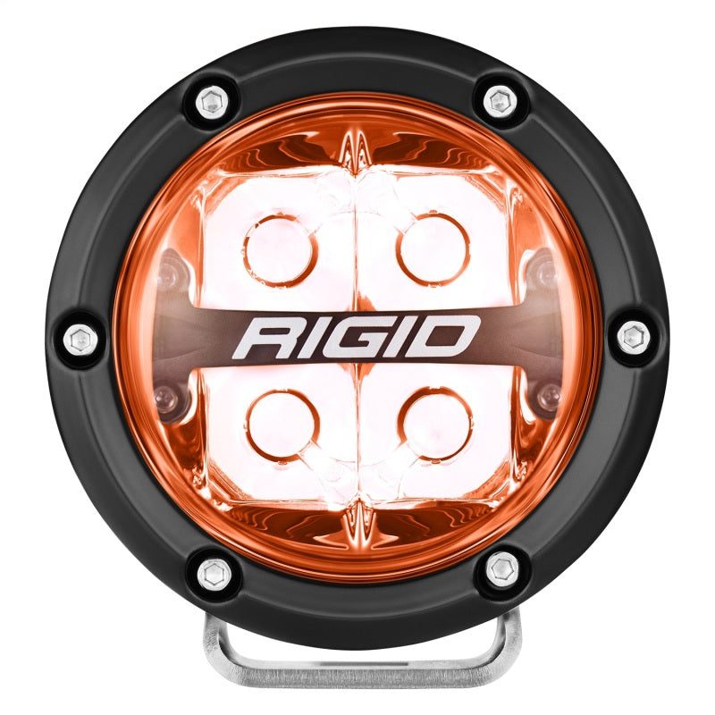 Rigid Industries 360-Series 4in LED Off-Road Spot Beam - RGBW (Pair) 36402 36402 Photo - Unmounted