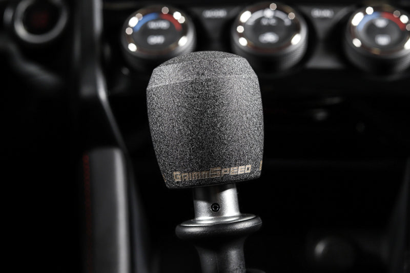 GrimmSpeed Stubby Shift Knob Stainless Steel Black - M12x1.25 380002 380002 User 1