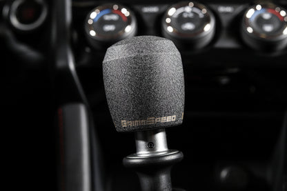 GrimmSpeed Stubby Shift Knob Stainless Steel Black - M12x1.25 380002 380002 User 1
