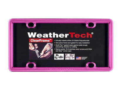 WeatherTech ClearFrame - Hot Pink 8ALPCF3 8ALPCF3 Photo - Primary