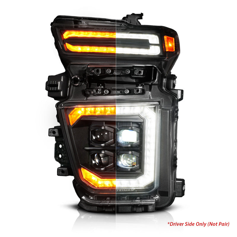 ANZO Z-Series 20-23 Chevy Silverado 2500/3500 Z-Series Full LED Proj Headlights Black - Driver Side 111619X-L 111619X-L User 1