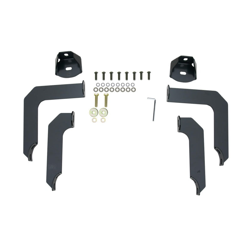 Westin 2014-2018 Chevy Silv 1500 Dbl Cab (6.5 ft Bed) Platinum 4 Oval WTW Nerf Step Bars - Black 24-54545 24-54545 Photo - Unmounted