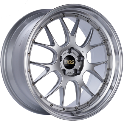 BBS LM-R 21x10 5x120 ET35 Diamond Silver Center Diamond Cut Lip Wheel -82mm PFS/Clip Required LM326DSPK LM326DSPK Photo - Primary