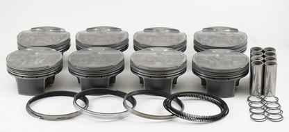 Mahle MS Piston Set of 8 Ford 5.2L Voodoo 315cid 3.710in Bore 3.661 Stk 5.9 Rod .827 Pin 7.8cc 12CR 930258401 930258401 Photo - Primary