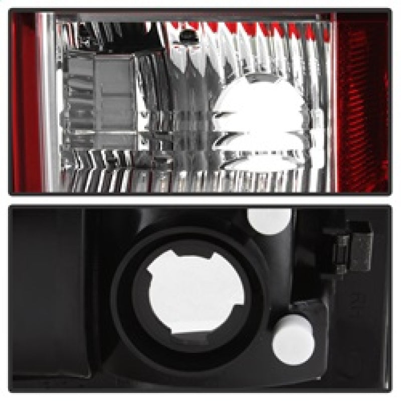 Spyder 07-09 Dodge Ram 2500/3500 V3 Light Bar LED Tail Lights - Red Clear (ALT-YD-DRAM06V3-LBLED-RC) 5084286 5084286 Photo - Unmounted