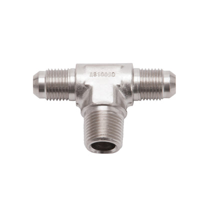 Russell Performance -6 AN to 3/8in NPT Flare to Pipe Tee Fitting 660121 660121 Photo - Primary