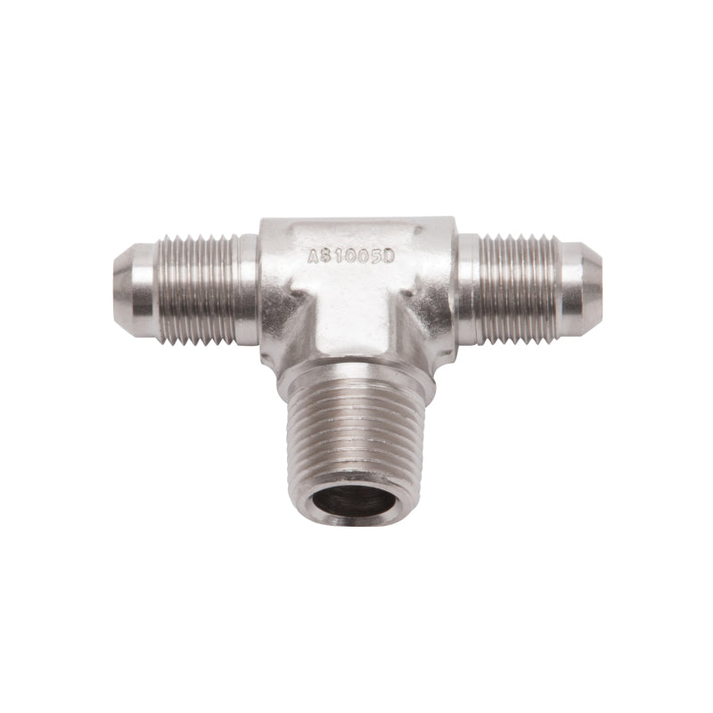 Russell Performance -6 AN to 3/8in NPT Flare to Pipe Tee Fitting 660121 660121 Photo - Primary