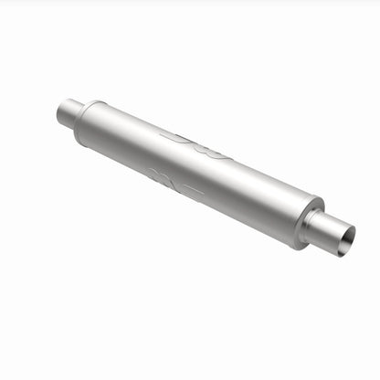 MagnaFlow 4" Round Center/Center Straight Through Performance Muffler 10435 360 Degree Image Set