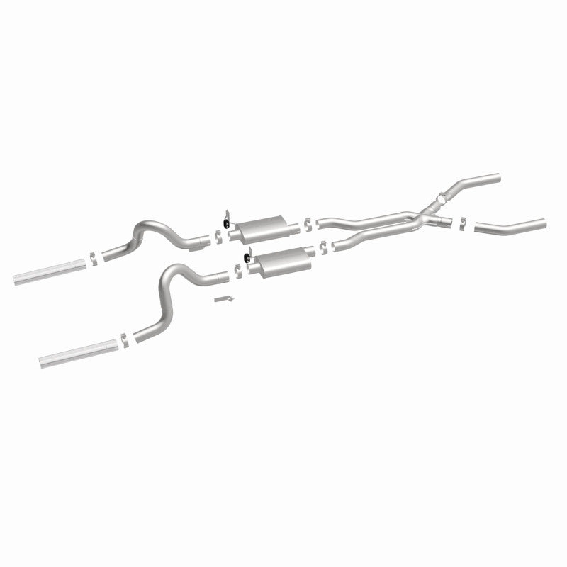 MagnaFlow Ford Mustang Street Series Crossmember-Back Performance Exhaust System 15817 360 Degree Image Set