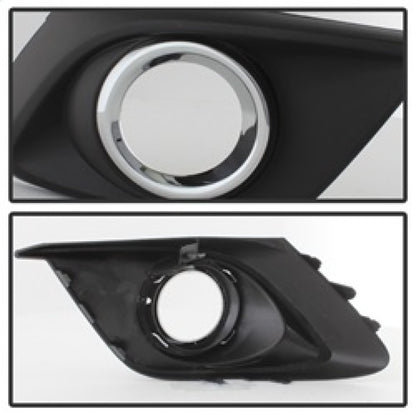Spyder Mazda 3 2014+ OEM Fog Light w/Switch- Clear FL-MM32014-C 5077776 5077776 Photo - Unmounted