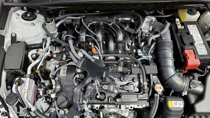 J&L 18-23 Toyota Camry 3.5L V6 Oil Separator 3.0 Passenger Side - Clear Anodized 3116P-C 3116P-C Photo - Close Up