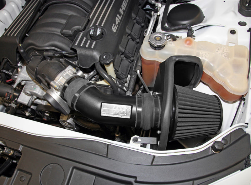K&N Engineering Blackhawk Air Intake 11- Challenger 6.4L KNE71-2545 71-2545 Photo - Mounted