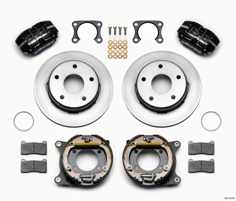 Wilwood DPL P/S Park Brake Kit Big Ford 2.00" Off,Bronco 5 x 5.50 140-13733 Photo - Primary