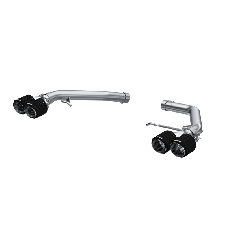 MBRP 14-17 Audi SQ5 3.0T Dual Rear Exit Axle Back w/ Quad Carbon Fiber Tips - T304 S56033CF S56033CF Photo - Primary