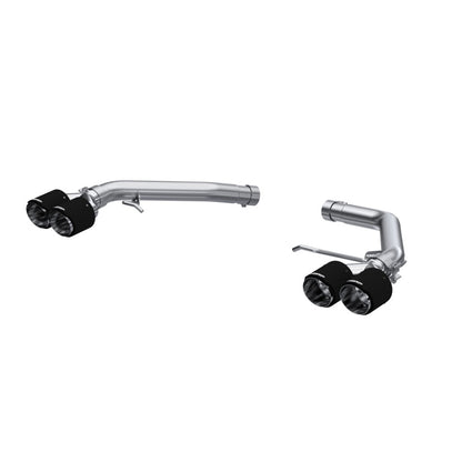 MBRP 14-17 Audi SQ5 3.0T Dual Rear Exit Axle Back w/ Quad Carbon Fiber Tips - T304 S56033CF S56033CF Photo - Primary