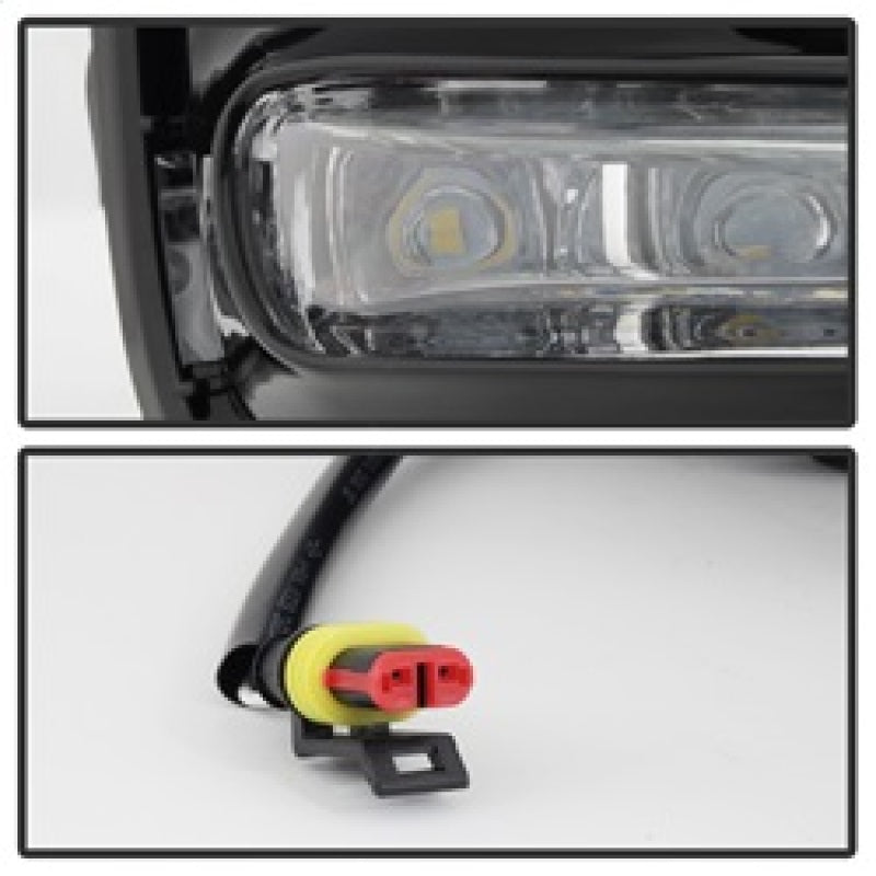 Spyder 2017+ Toyota Corolla OEM LED Fog Lights w/Switch - Clear (FL-TCO17-LED-C) 5084866 5084866 Photo - Unmounted