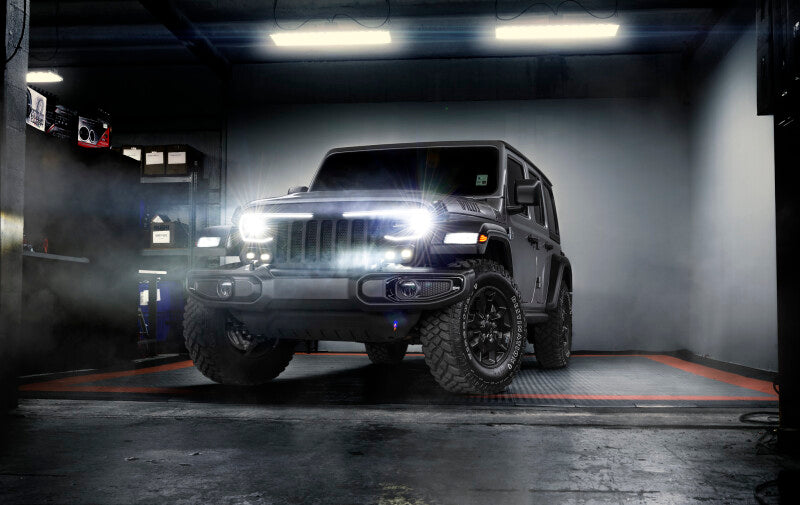 ORACLE Lighting Oracle VECTOR Series Full LED Grille - Jeep Wrangler JL/JT - NA 5837-PRO 5837-PRO Photo - lifestyle view