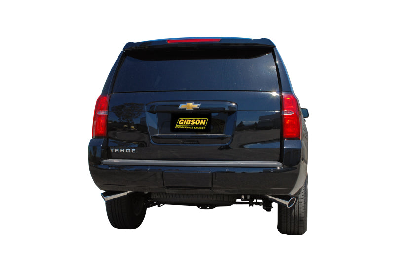Gibson 15-19 Chevrolet Tahoe LS 5.3L 2.25in Cat-Back Dual Extreme Exhaust - Aluminized 5668 5668 Illustration Guide