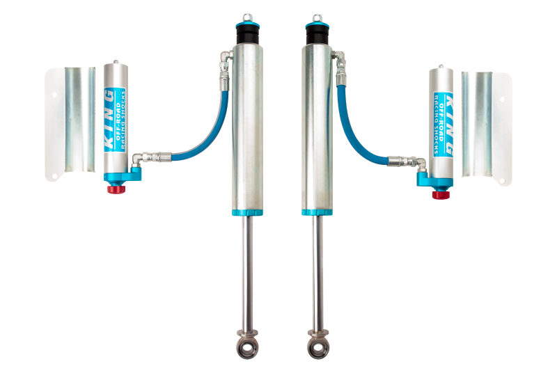 King Shocks 89-97 Toyota Land Cruiser 80 Rear 2.5 Dia Remote Res Shock 3-5in Lift w/Adjuster (Pair) 25001-352A