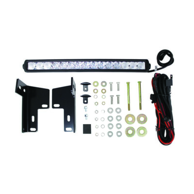 Westin 2005-2015 Toyota Tacoma Ultimate LED Bull Bar - Chrome 32-1600L 32-1600L Photo - Unmounted