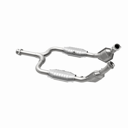 MagnaFlow Ford Mustang HM Grade Federal / EPA Compliant Direct-Fit Catalytic Converter 93345 360 Degree Image Set