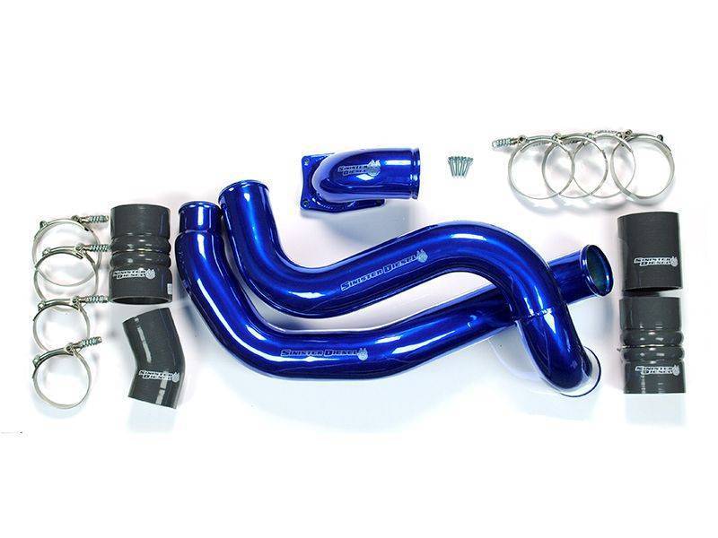 Sinister Diesel 03-07 Ford 6.0L Powerstroke Intercooler Charge Pipe Kit w/Elbow SD-INTRPIPE-6.0-IE-KIT SD-INTRPIPE-6.0-IE-KIT Photo - Primary
