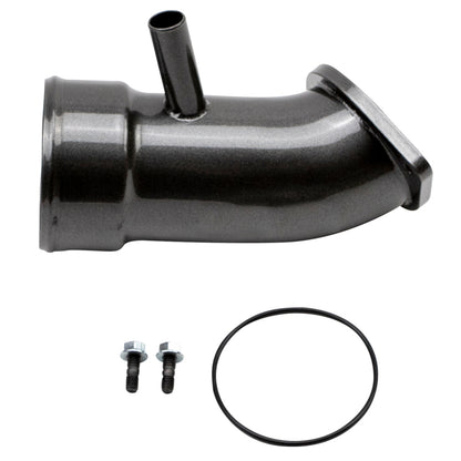 Wehrli 17-19 Chevrolet 6.6L L5P Duramax 3.5in Intake Horn w/PCV Port - Gloss Black WCF100721-GB WCF100721-GB Photo - Primary