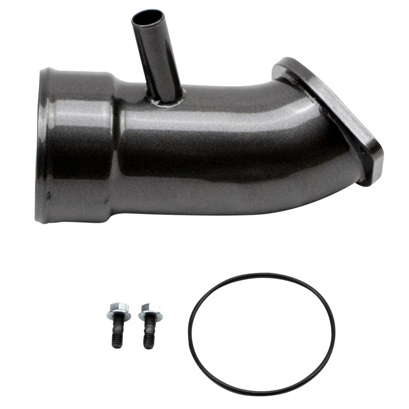Wehrli 17-19 Chevrolet 6.6L L5P Duramax 3.5in Intake Horn w/PCV Port - Gloss Black WCF100721-GB WCF100721-GB Photo - Primary