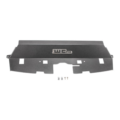 Wehrli 13-18 Cummins Fabricated Aluminum Radiator Cover - Flat Black WCF100546-FB WCF100546-FB User 1