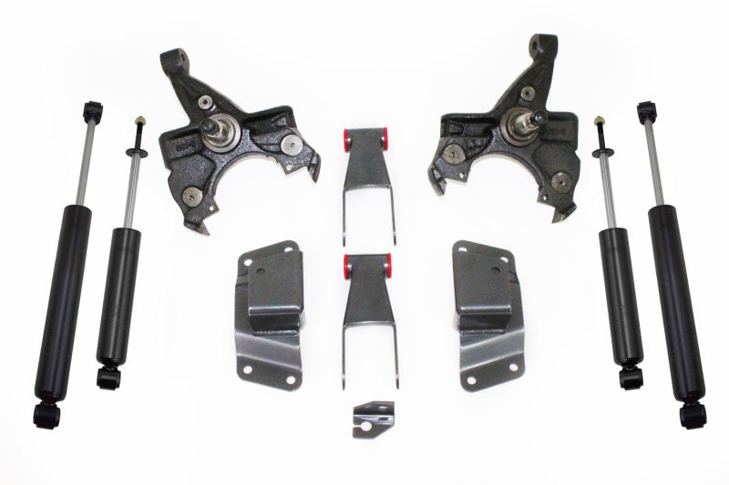 MaxTrac 92-98 GM C1500/2500 2WD Standard Cab 5/6 Lug 2in/4in Lowering Spindle Kit KS330524H KS330524H Photo - Primary