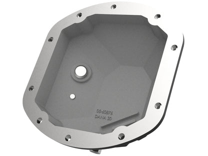 aFe 97-18 Jeep Wrangler TJ/JK Dana 30 Street Series Diff Cover w/ Machined Fins & Gear Oil - Black 46-71131B 46-71131B Photo - Unmounted