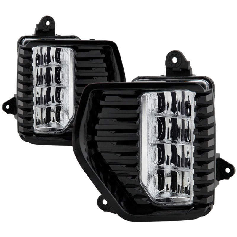 Spyder GMC Sierra 1500 Denali Only 19-20 (Not for 2500/3500) OEM Style Full LED Fog w/ Switch- Clear 5087010 5087010 Photo - Primary