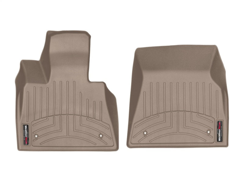 WeatherTech 2019+ BMW X5 Front FloorLiner - Tan 4515071 4515071 Photo - Unmounted