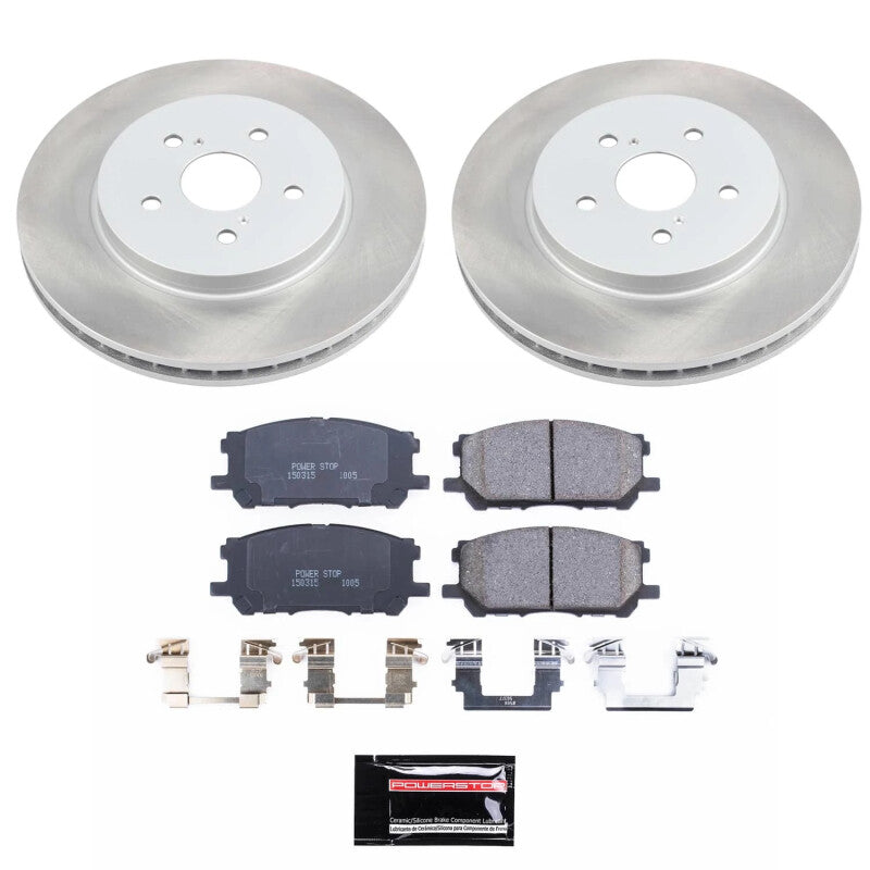 PowerStop Power Stop 06-07 Toyota Highlander Front Semi-Coated Rotor Kit SC196 SC196 Photo - Primary