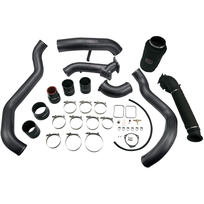 Wehrli 01-04 Chevrolet 6.6L LB7 Duramax High Flow Intake Bundle Kit - WCFab Grey WCF100712-GRY WCF100712-GRY User 1