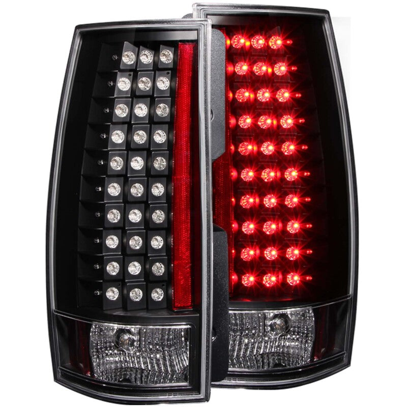 Anzo 2007-2014 Chevrolet Suburban LED Tail lights Black G4 311142 Photo - Primary