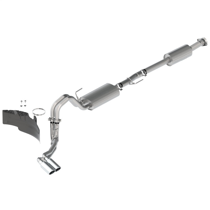 Ford Racing 21-22 F-150 2.7L/3.5L/5.0L Side Exit Touring Exhaust - Chrome Tips M-5200-FTCS M-5200-FTCS Photo - Primary