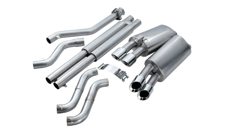 Corsa Performance 92-95 Chevrolet Corvette C4 5.7L V8 LT1 Sport Cat-Back Exhaust 14116 Photo - Primary