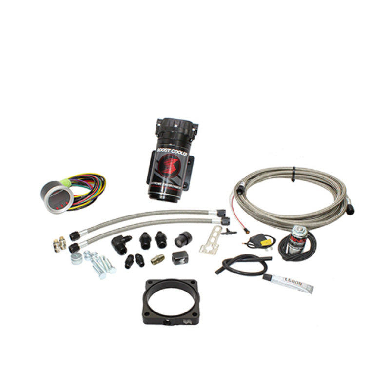 Snow Performance 08+ Charger Stg 2 Boost Cooler F/I Water Injection Kit (SS Brded Line/4AN) w/o Tank SNO-2170-BRD-T SNO-2170-BRD-T Photo - Primary