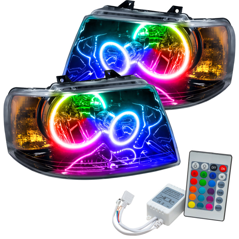 ORACLE Lighting Oracle 03-06 Ford Expedition SMD HL - Black - ColorSHIFT w/ Simple Controller 7154-504 7154-504 Photo - Primary