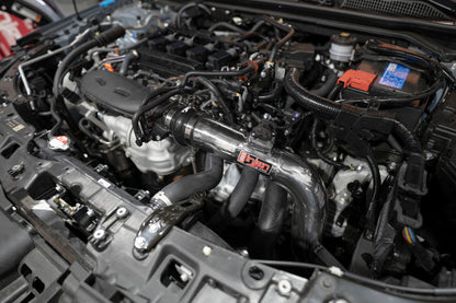 Injen 22-23 Honda Civic/Civic Si 1.5L 4 Cyl. Polished Cold Air Intake SP1586P SP1586P Photo - Mounted
