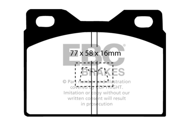 EBC Disc Brake Pad Set DP4220R Photo - Primary